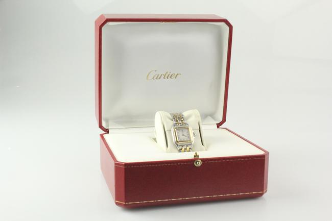 Cartier Silver and Gold Panthere Watch