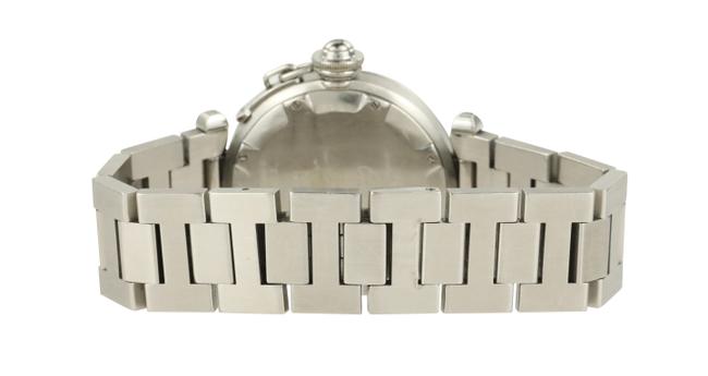 Silver Pasha C De Cartier Watch