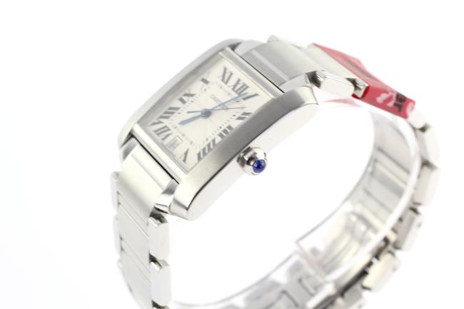 Cartier Silver Tank Francaise Watch