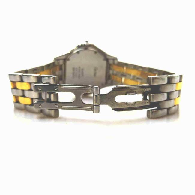 Cartier Silver 33mm Two Tone Panthere Cougar 858548 Watch