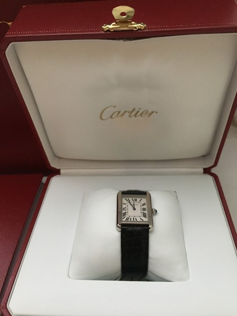 Cartier Bnib Womens Tank Solo with Receipt Watch