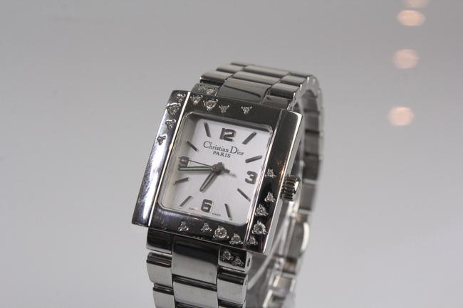 Dior Silver Riva Diamond Watch