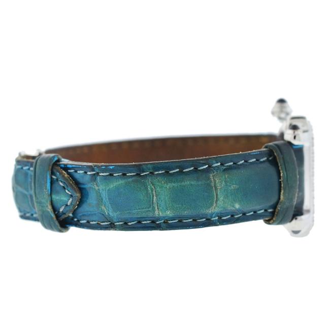 Chopard Blue Happy Sport Square Floating Diamonds Ladies Watch