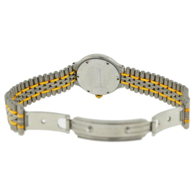 Cartier White Must 21 Ladies Two Tone Watch