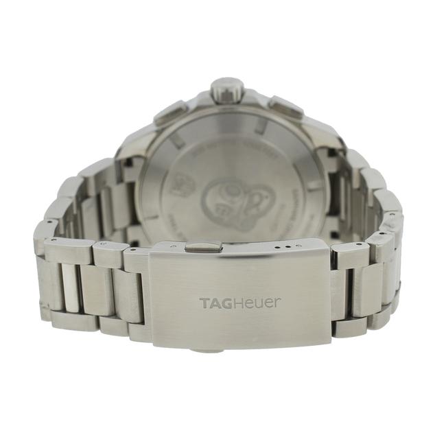 TAG Heuer Black Aquaracer Chronograph Dial Stainless Steel Mens Watch