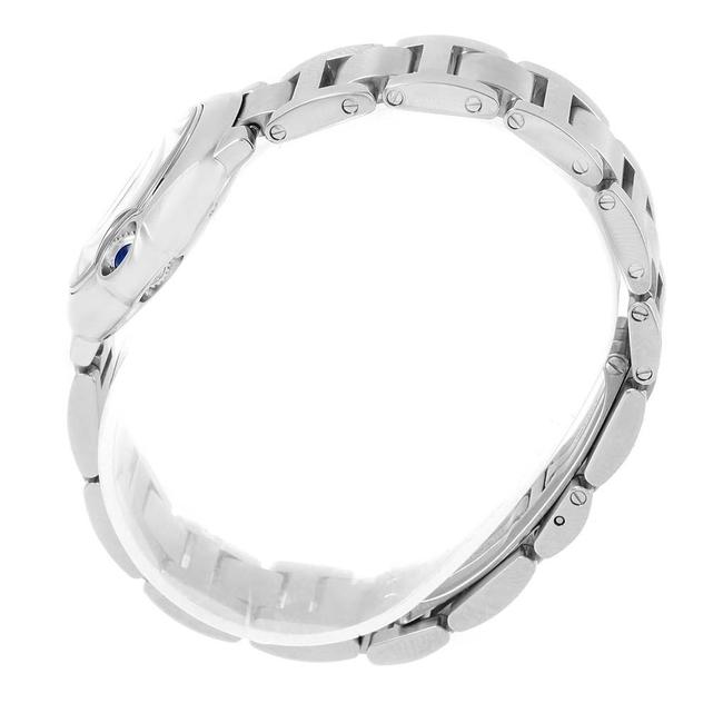 Cartier Silver Ballon Bleu Stainless Steel Small Ladies W69010z4 Watch
