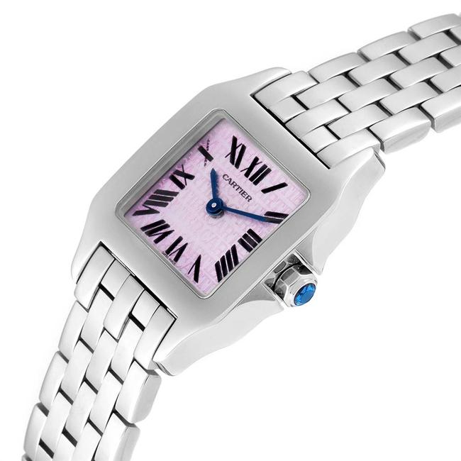 Cartier Purple Santos Demoiselle Dial Small Ladies W2510002 Watch