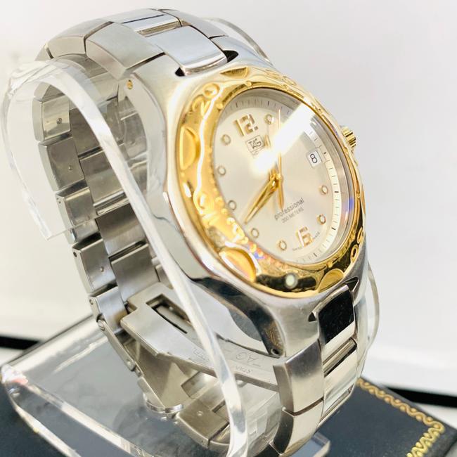 TAG Heuer Stainless Steal and 18k Gold Kirium Quartz Mens Model Wl1153.ba0701 Watch