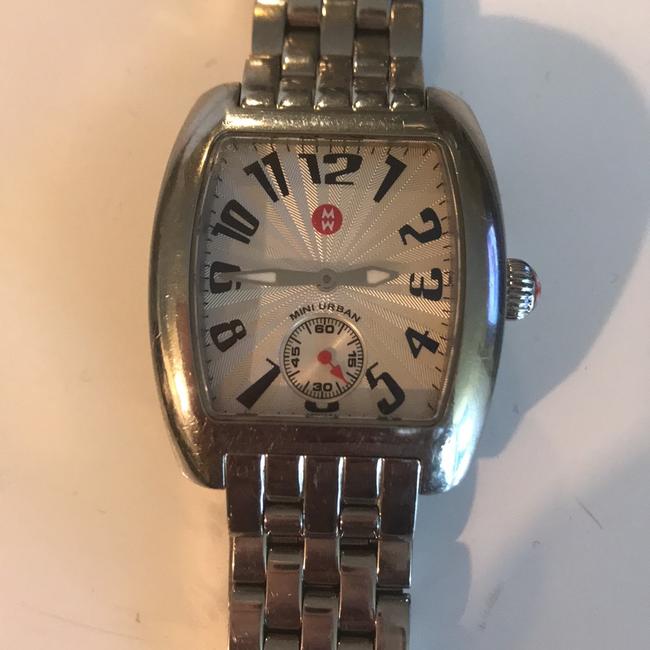 Michele Silver Mini Urban Watch