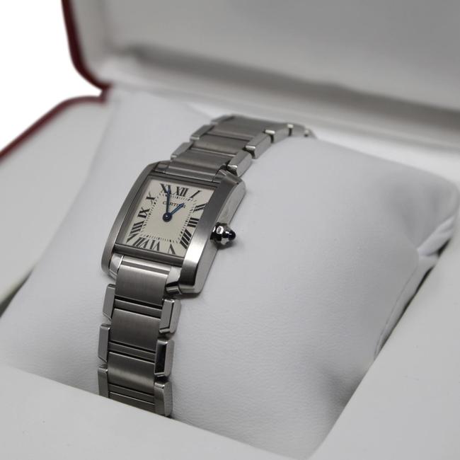 Cartier Silver Small Tank Watch