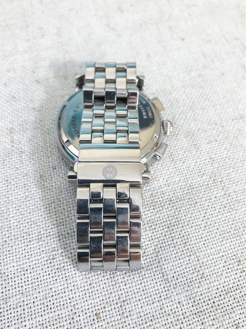 Michele Silver Stainless Steel Sport Sail Watch