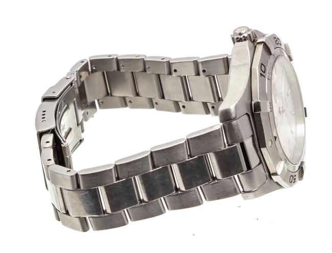 TAG Heuer Silver Stainless Steel Aquaracer Calibre 5 Watch