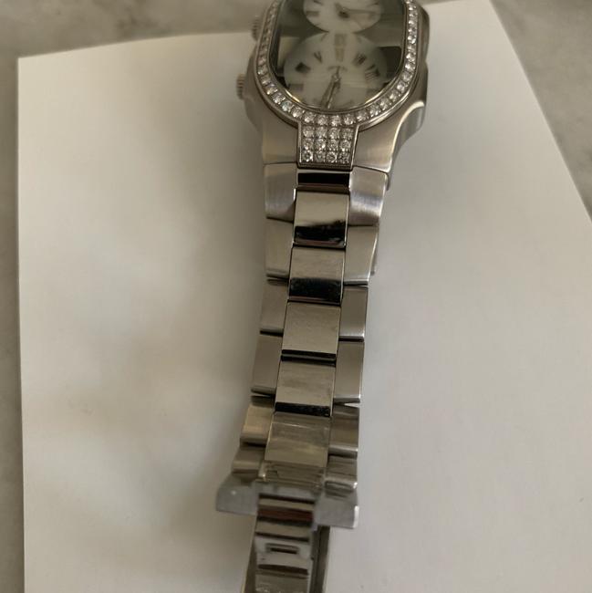 Philip Stein Silver with Diamonds 1tf011595 Watch