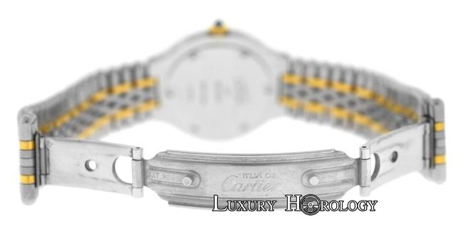 Cartier 21 Midsize 123000p Gold Steel 31mm Quartz Watch