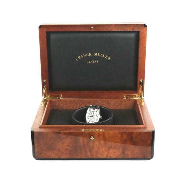Franck Muller 61145 Box Master Banker Date Ssteel Mens Wrist 5850 Cert Watch