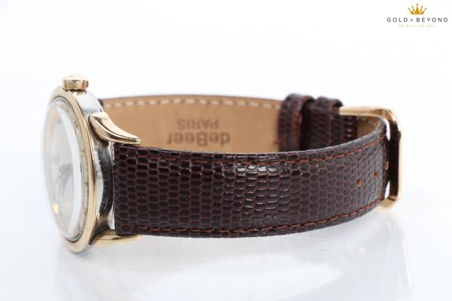 Omega Gold/ Steel Bumper 49 Vintage Watch