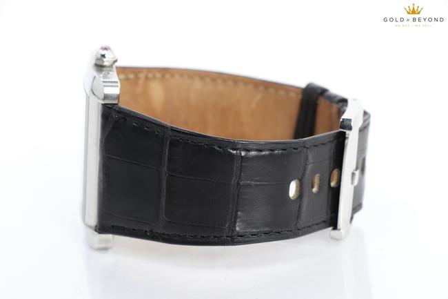 Cartier Mother Of Pearl/ Steel XL Tank Divan 2600 Watch