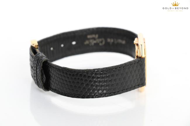 Cartier Gold/Black Ceinture 18k 7809 Watch