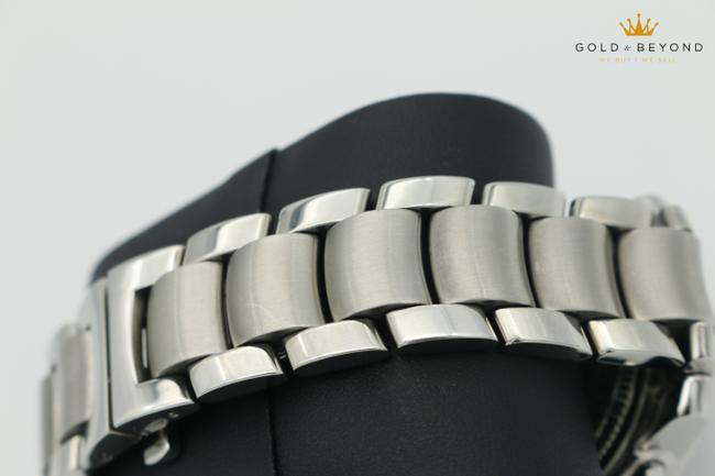 Baume & Mercier Silver Capeland Chronograph Watch