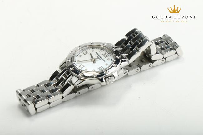 Raymond Weil Silver/White Diamond Mother Of Pearl 5799 Watch