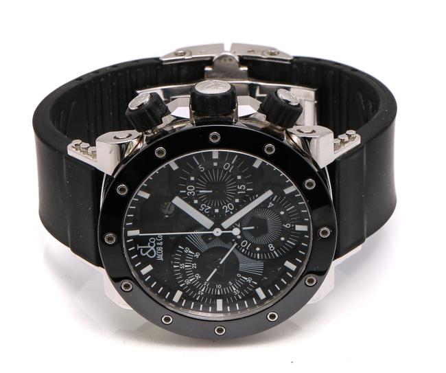 Jacob & Co. Black/ Stainless Steel Co Epic 2 Pvd/ 46mm Watch