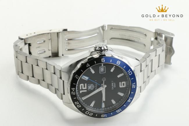 TAG Heuer Black/Blue/Steel 41mm Formula 1 Waz211a Watch