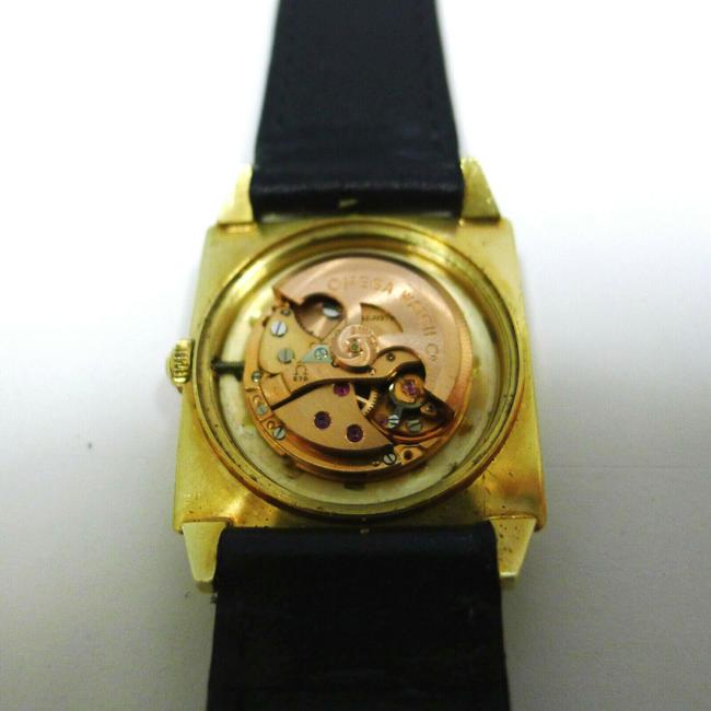 Omega Gold Mens Mid-size Vintage Seamaster 14k Yellow Watch