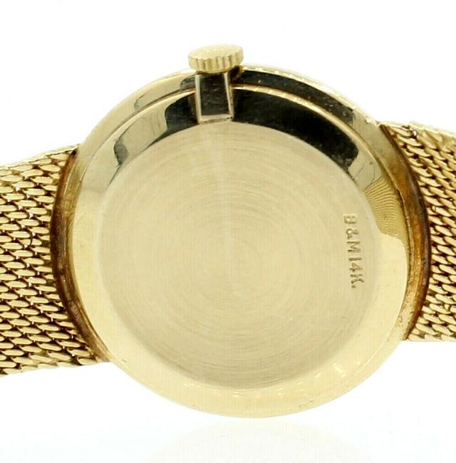 Baume & Mercier Ellipse Ladies 14k Yellow Gold Dress Watch