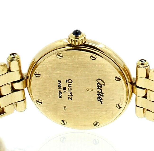 Cartier Gold Cougar Panthere 18k Yellow Ladies 24mm Quartz Watch