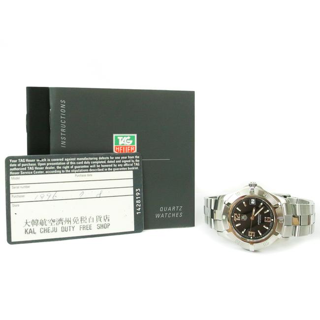 TAG Heuer 2000 Stai???less Steel Quartz Mens Wn1110 Watch