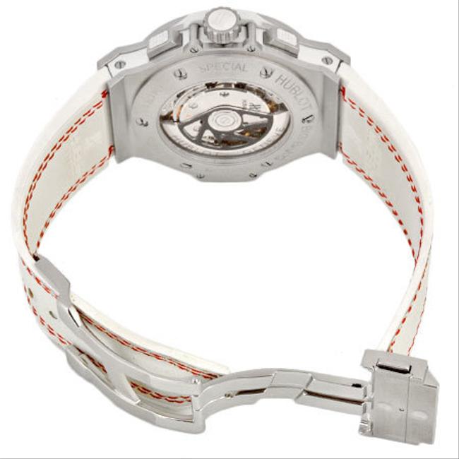 Hublot Big Bang Aerovan All White Chronograph Back Skelton Mens Self-winding Ceramic Titanium Stainless To Watch