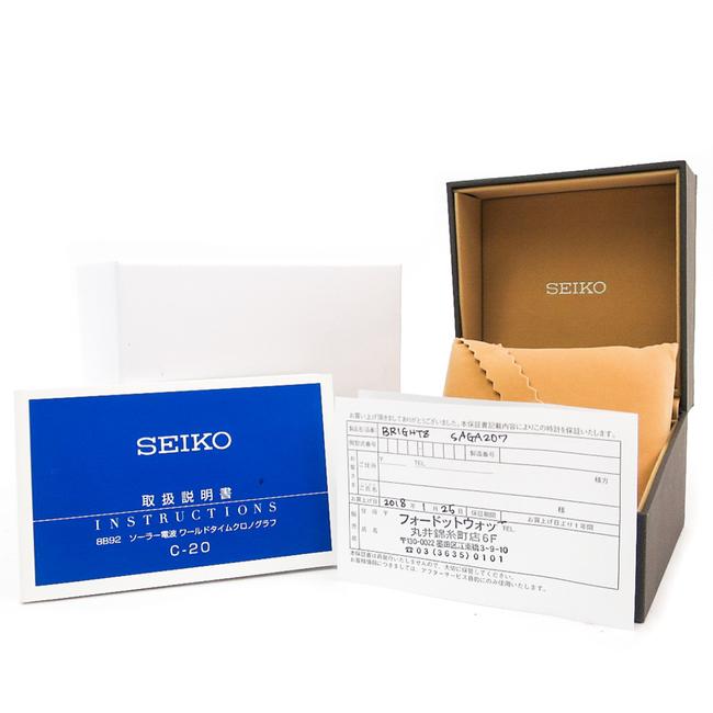 Seiko Solar Brightz Stainless Steel Mens Sports Saga207(8b92-0ae0) Watch