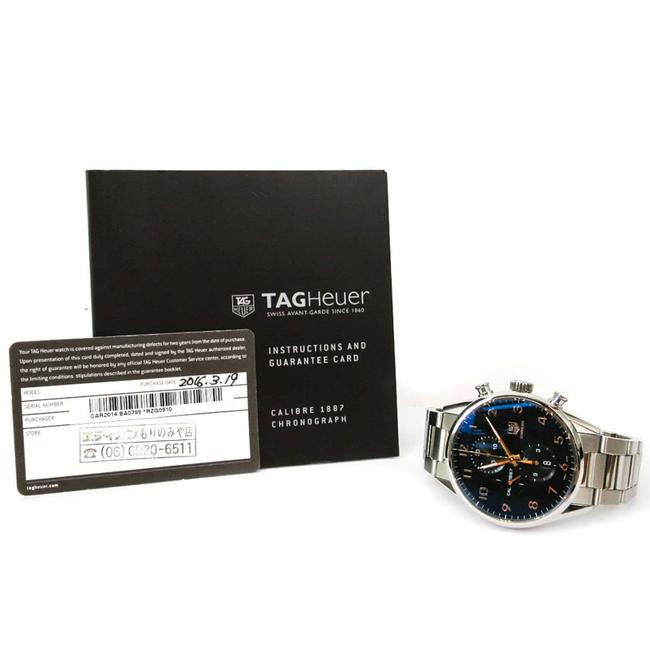 TAG Heuer Polished Carrera Calibre 1887 Chronograph Steel Mens Car2014 Watch