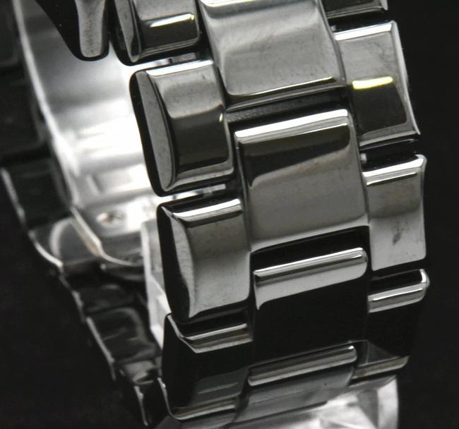 Emporio Armani Ceramica Chronograph Date Black Ceramic Quartz Mens Ar1406 Ar-1406 Ar 1406 Watch