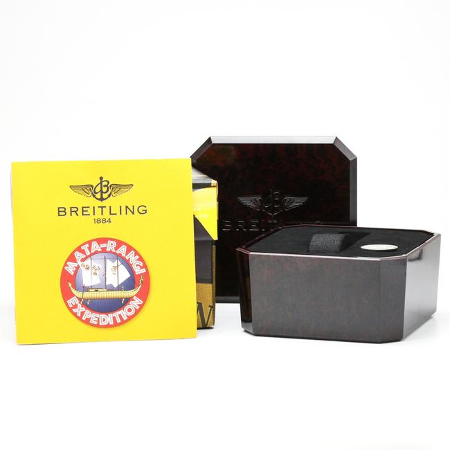 Breitling Chrono Sextant Quartz Stainless Steel Yellow Gold (18k) Mens Sports B55047 Watch