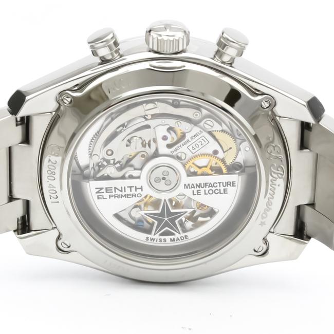 Zenith Chronomaster Stainless Steel Mens Dress 03.2080.4021 Watch