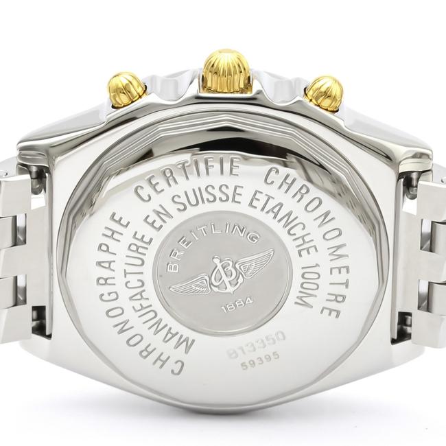 Breitling Chronomat Stainless Steel Yellow Gold (18k) Mens Sports B13350 Watch