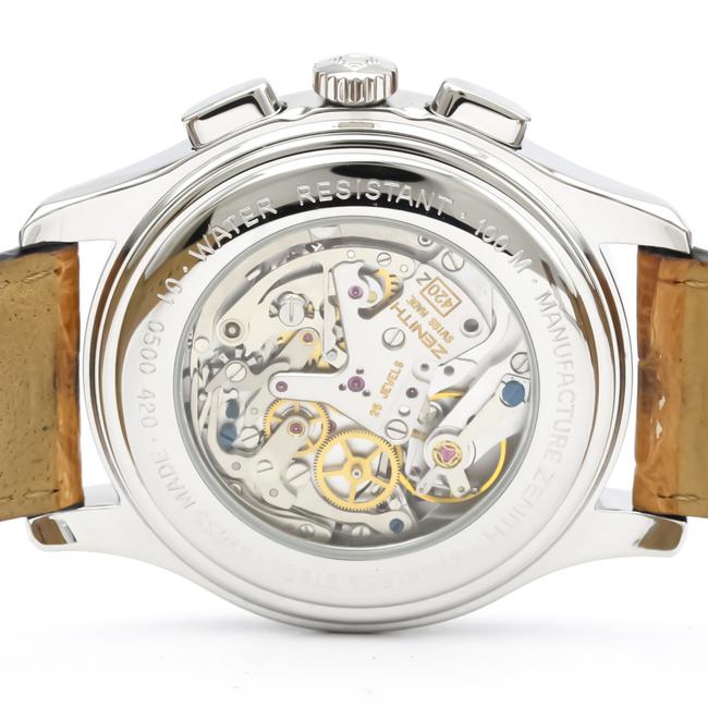 Zenith Class Mechanical Stainless Steel Mens Dress 01.0500.420 Watch