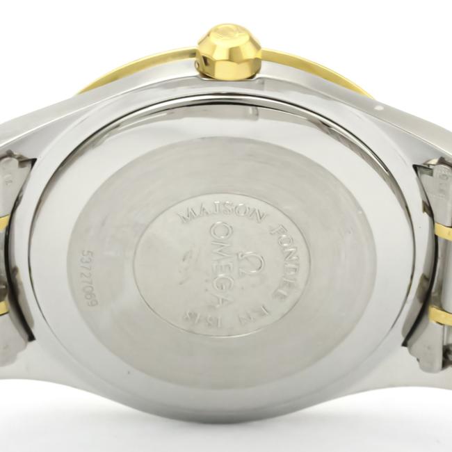 Omega Classic Stainless Steel Yellow Gold (18k) Mens Dress 166.285 Watch