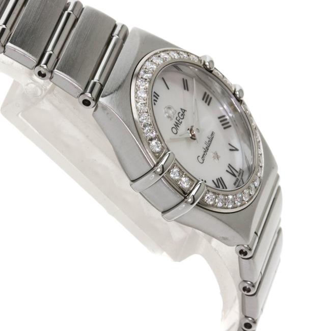 Omega Constellation Diamond Bezel Stainless Steel Ss Ladies Watch