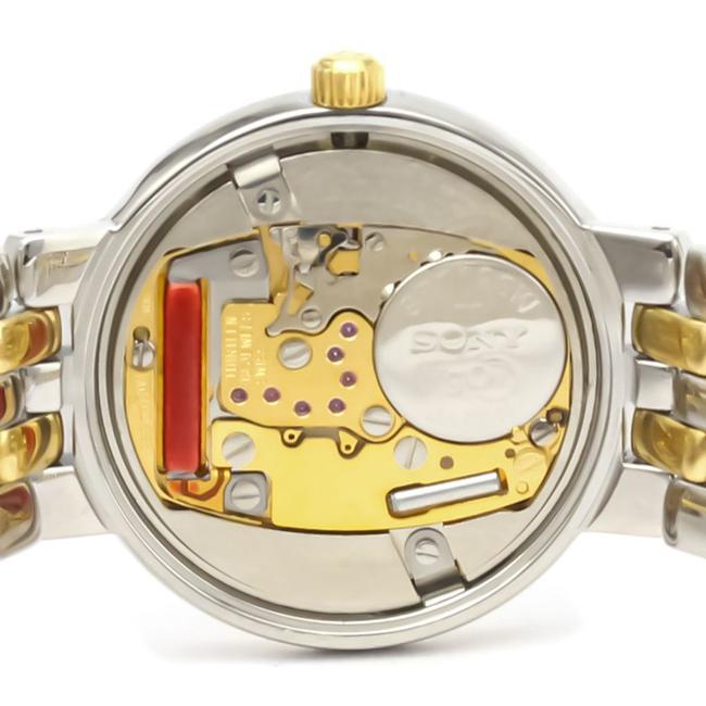 Omega De Ville Quartz Stainless Steel Yellow Gold (18k) Womens Dress Watch