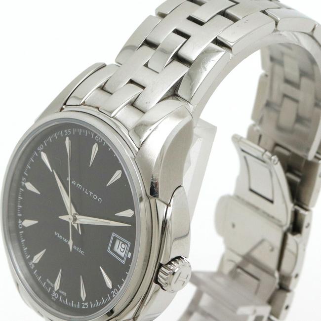 Hamilton Jazzmaster Beaumatic Date Black Dial Stainless Steel See-through Back Mens H324550 Watch