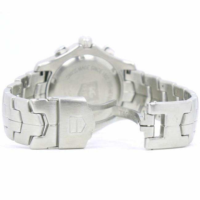 TAG Heuer Link Chronograph Cj1110.ba0576 Stainless Steel Self-winding Mens Black Dial Watch