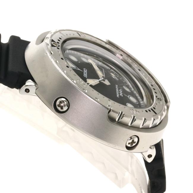 Seiko 7c46-7011 Marine Master Stainless Steel Rubber Men Watch
