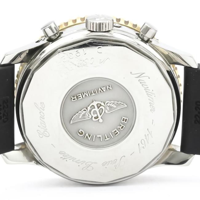 Breitling Navitimer Stainless Steel Yellow Gold (18k) Mens Sports D19022 Watch