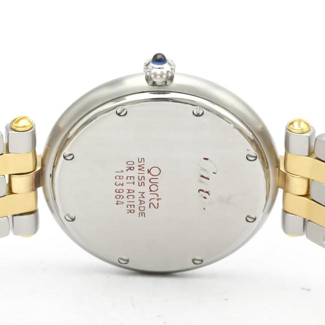 Cartier Panthere De Quartz Stainless Steel Yellow Gold (18k) Womens Dress 183964 Watch