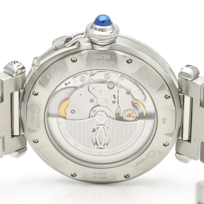 Cartier Pasha 38 Stainless Steel Mens Dress W31040h3 Watch