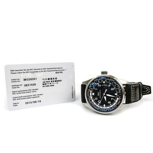 IWC Pilot Stainless Steel Mens Sports Iw326201 Watch