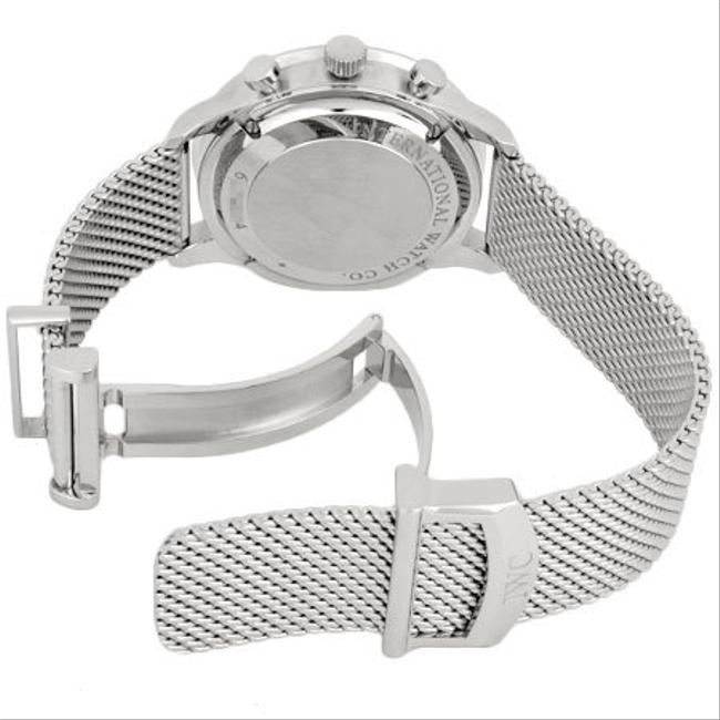 IWC International Company Portugieser Chronograph Stainless Steel Mens Silver Dial Iw371446 Watch