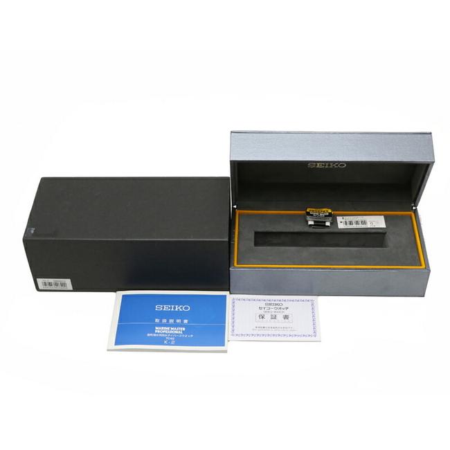 Seiko Prospex Marine Master Professional Mens Sbbn013 (7c46-0aa0) Titanium Black Dial Watch